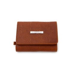 Vine Pattern Three Fold Wallet / ブラウン