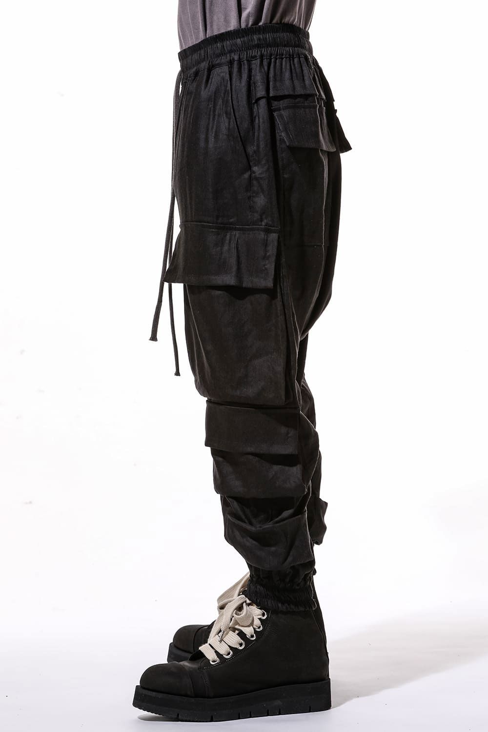 a.f artefact 1 S ダストダイミリタリーサルエルロングパンツ