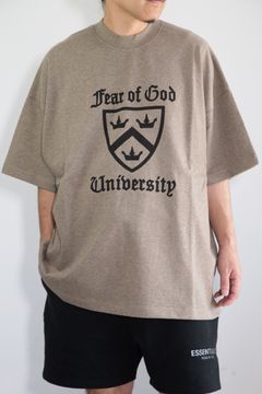 25SS UNIVERSITY HEAVY WEIGHT SS TEE / ホームステッドグレイ