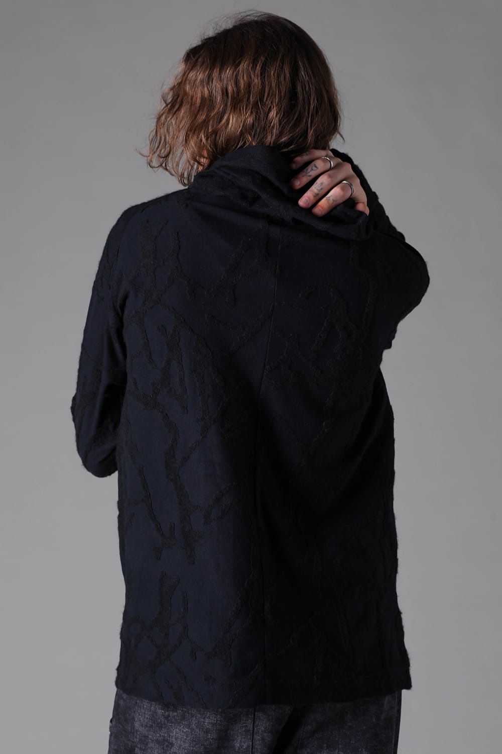 Twisted-Hood Pullover