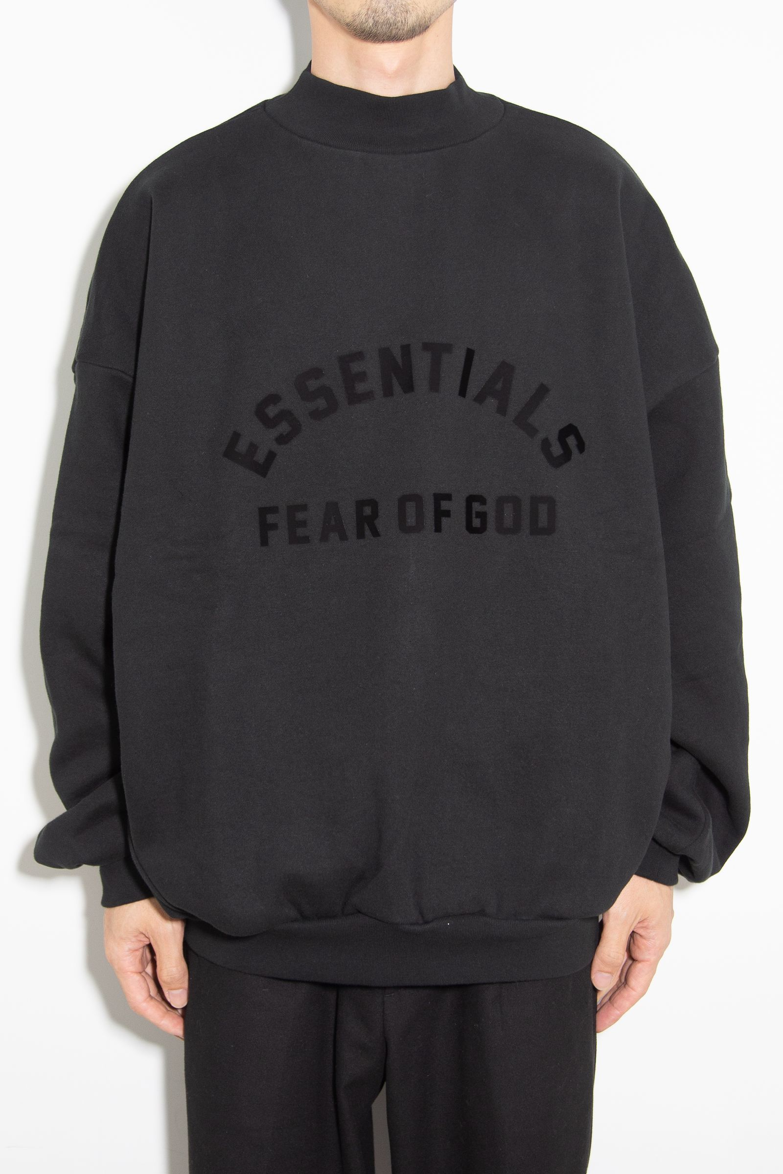 FOG ESSENTIALS - 23SS THE BLACK COLLECTION CREW SWEAT SHIRTS