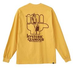HYS HITCHHIKING CLUB Tシャツ / イエロー