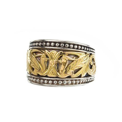 Byzantine Band Ring / GR103