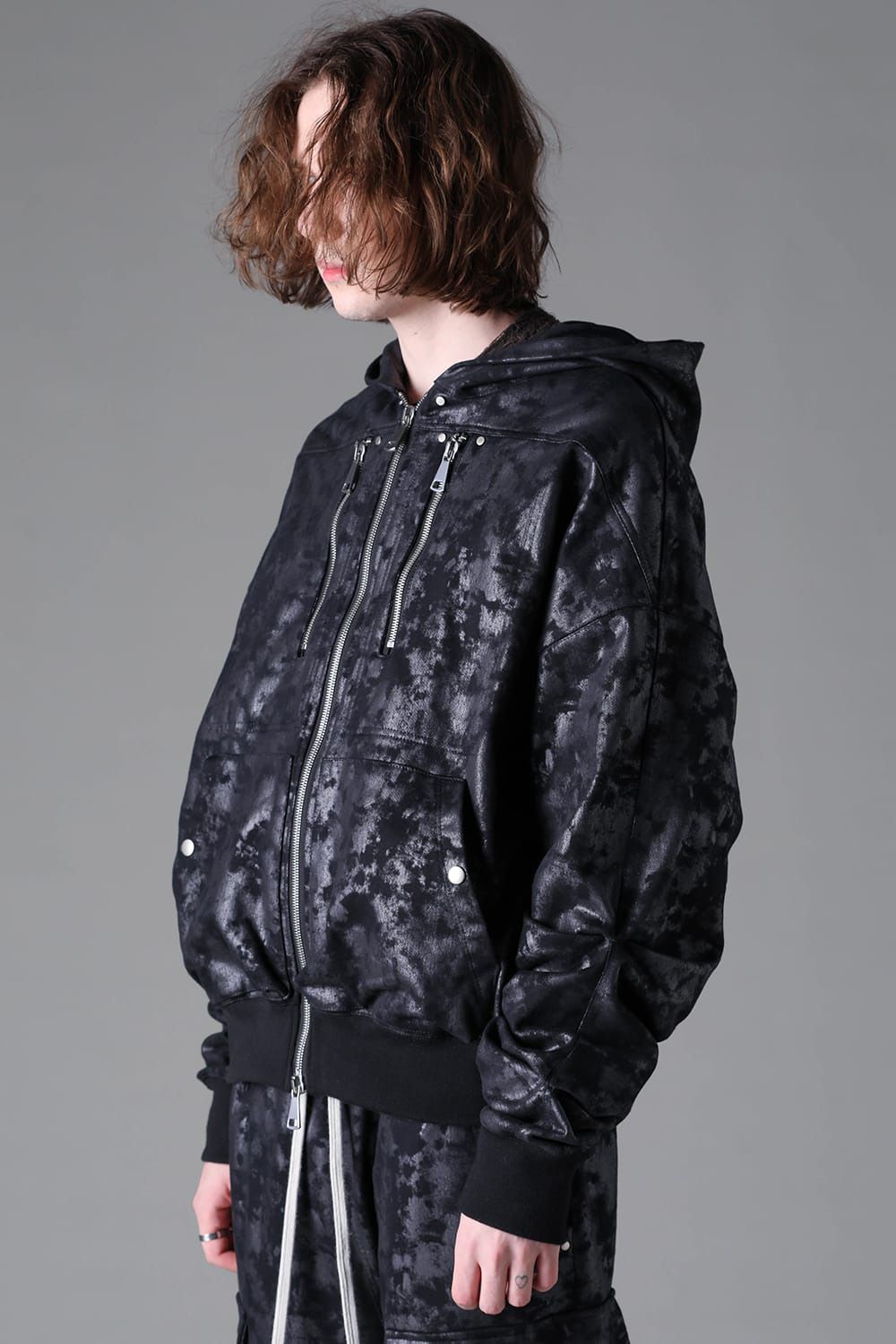 Sweat Zip Hoodie Blouson