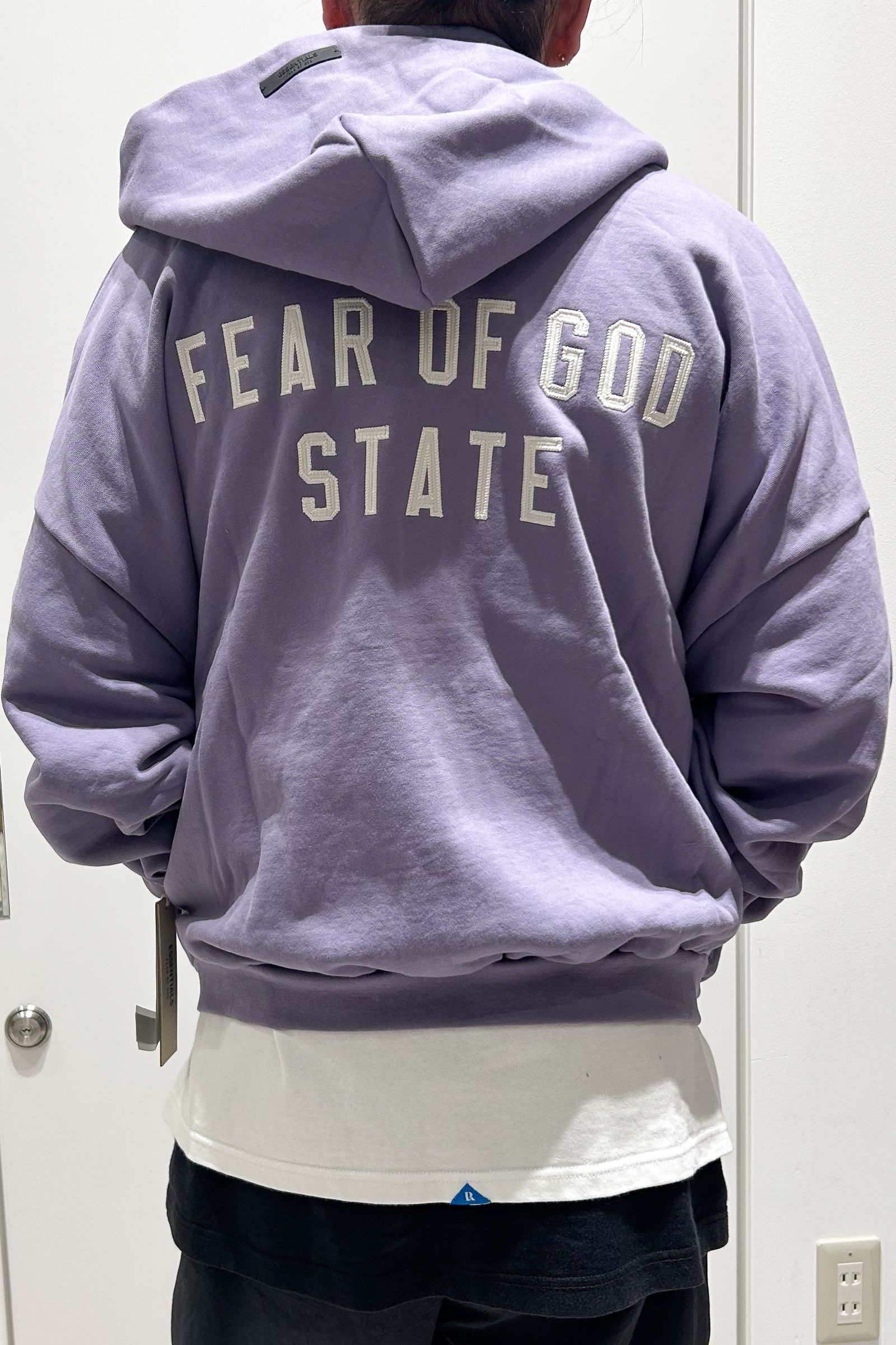 24FW HEAVY WEIGHT FULL ZIP HOODIE / ラベンダー
