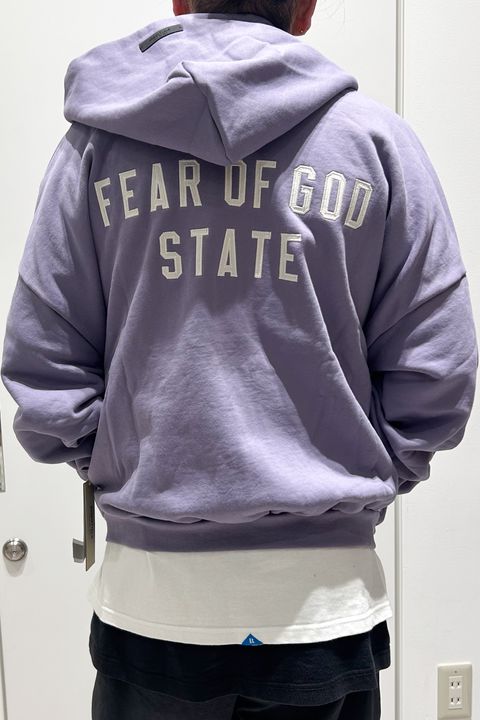 24FW HEAVY WEIGHT FULL ZIP HOODIE / ラベンダー
