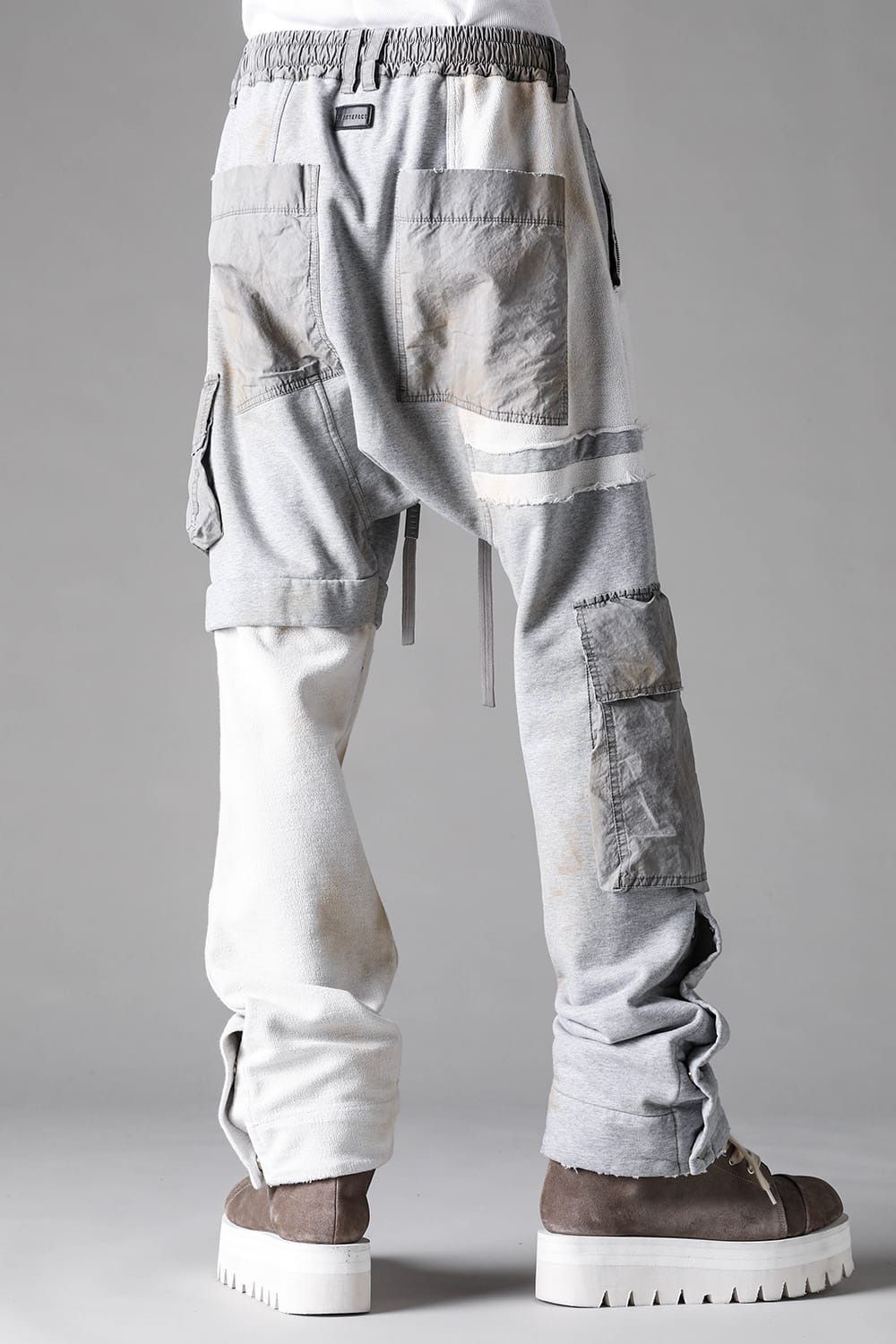 Vintage Cargo Flare Long Pants