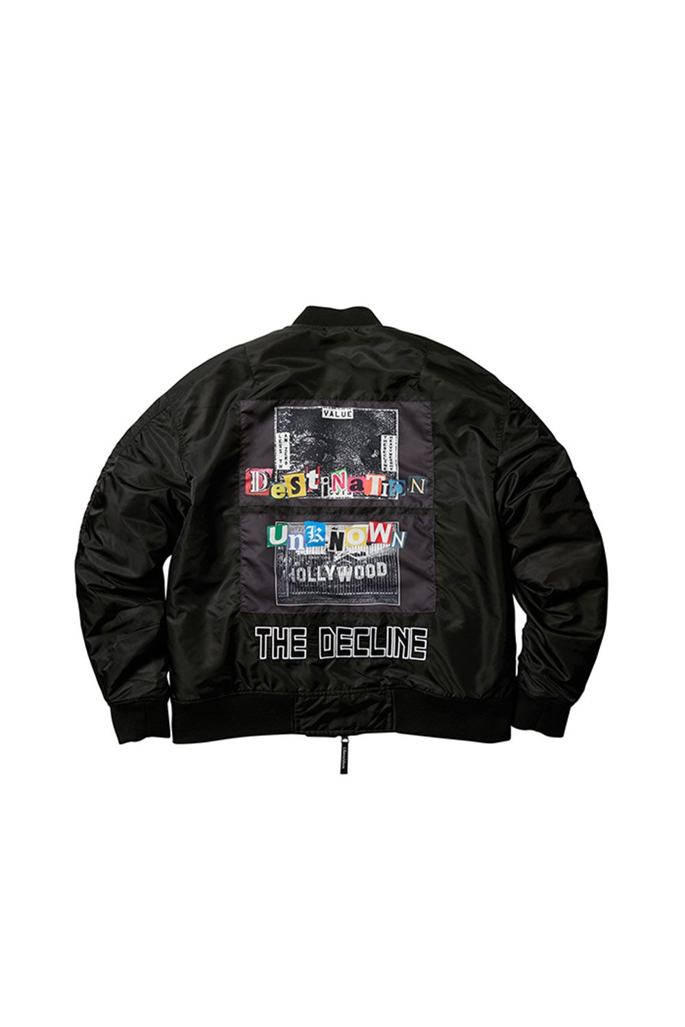 THE DECLINE BOMBER JACKET / ブラック