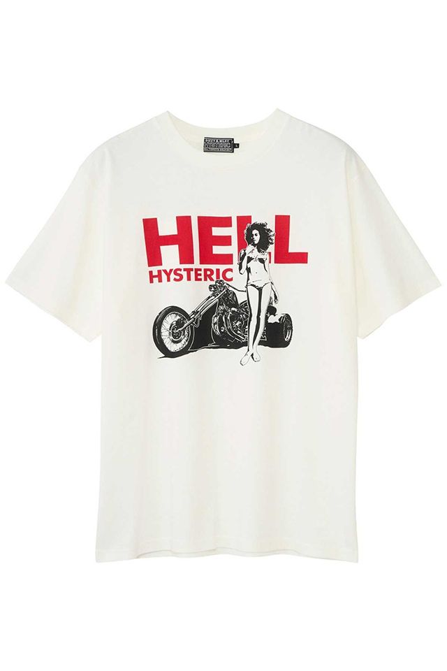 HYSTERIC GLAMOUR - HELL HYSTERIC Tシャツ / ブラック | Tempt