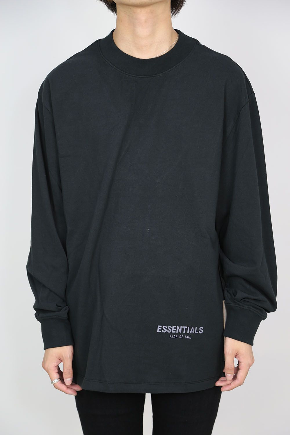 REFLECTOR LOGO L/S TEE / ブラック