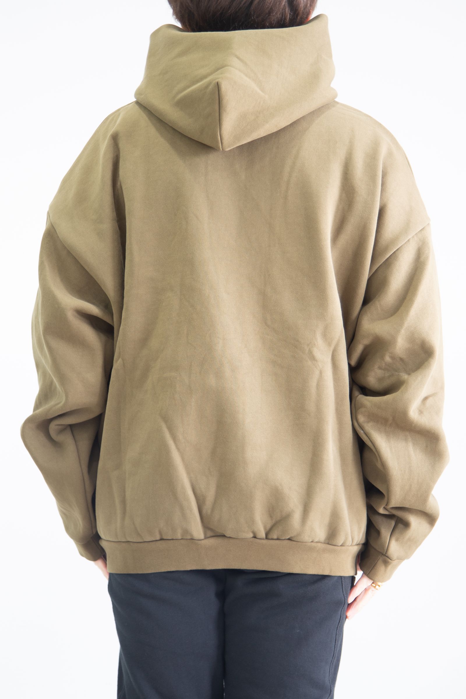 24FW ARCH LOGO SWEAT HOODIE / オリーブ