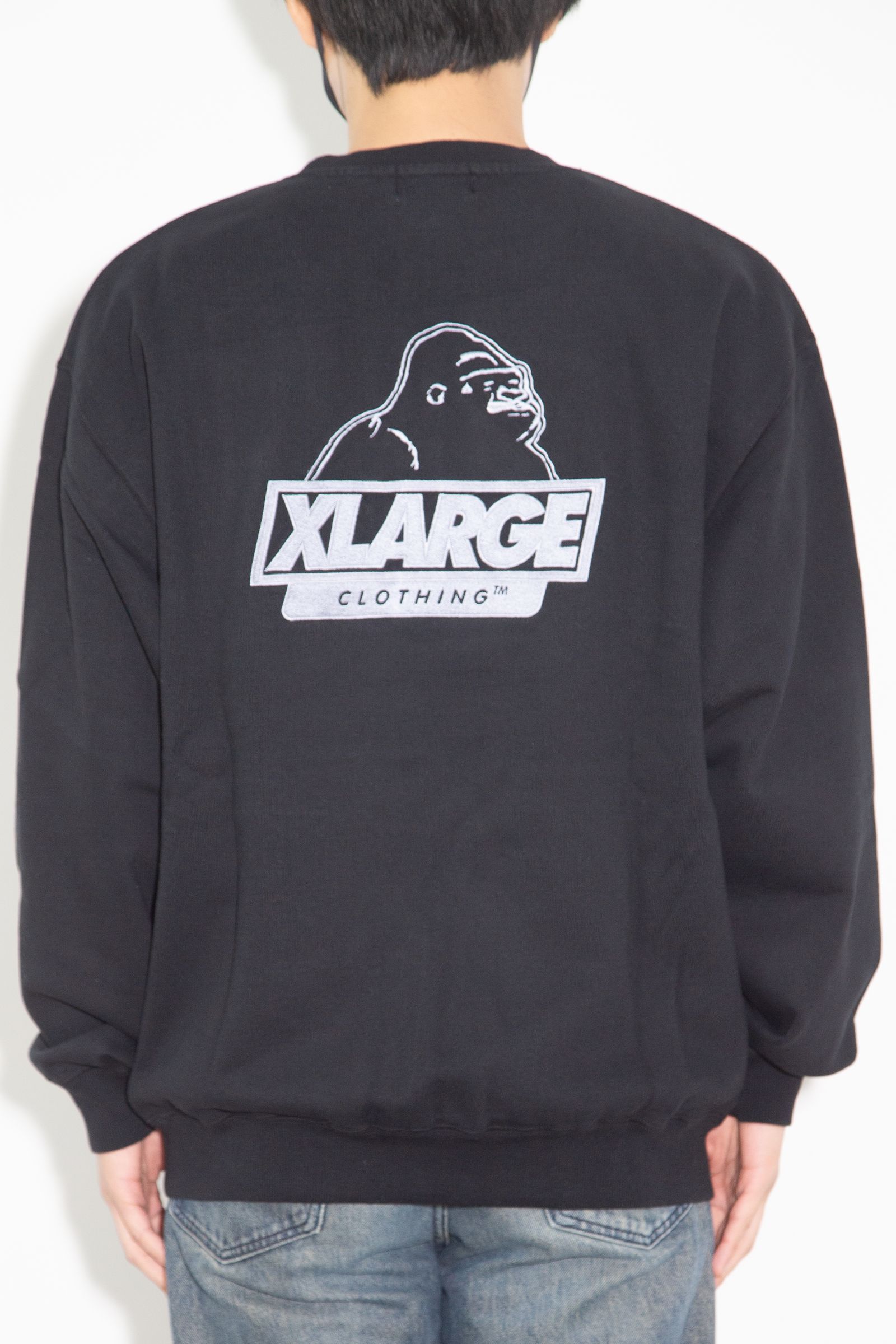 SLANTED OG CREWNECK SWEATSHIRT / ブラック