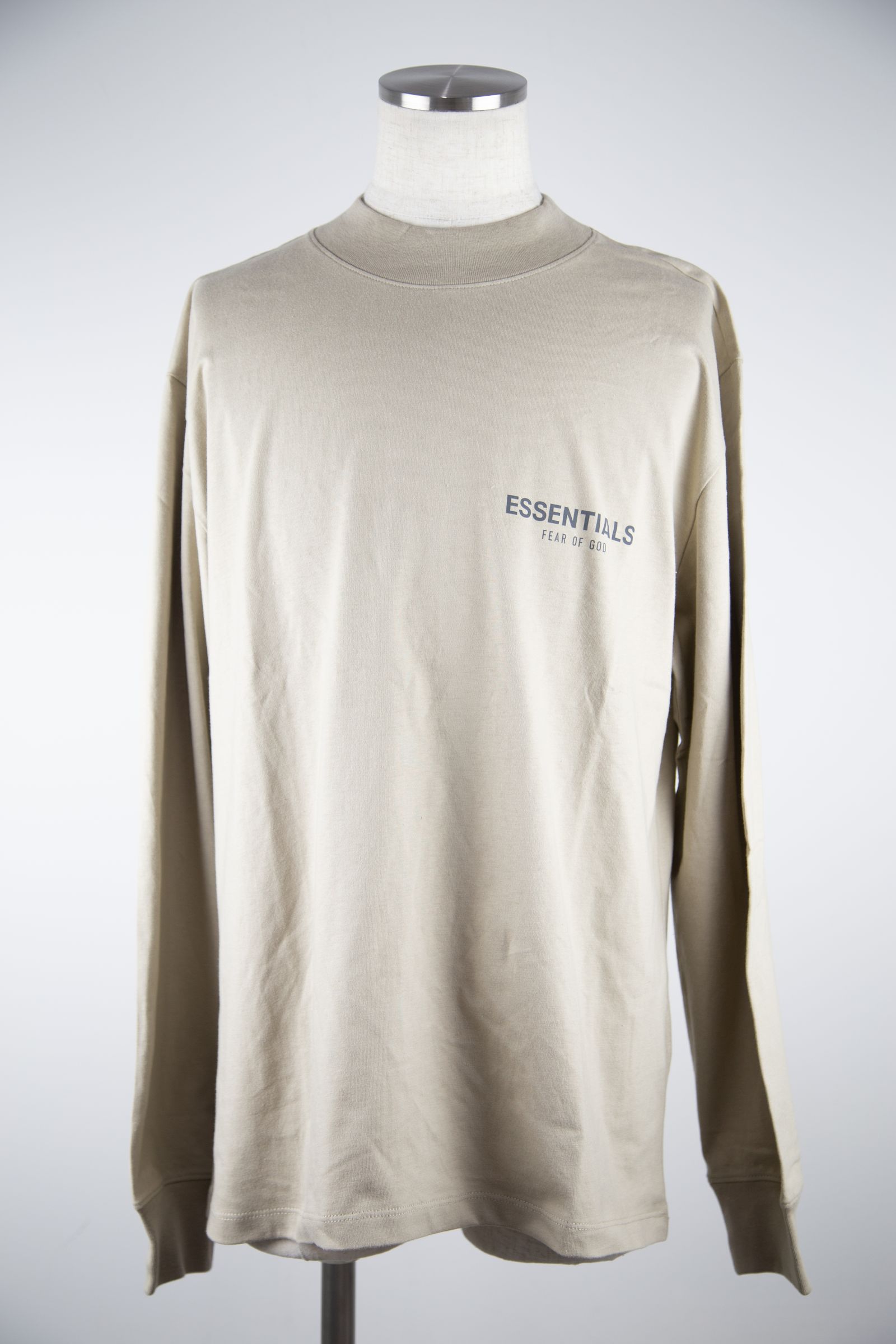 21FW 1POINT LOGO LS TEE / タン