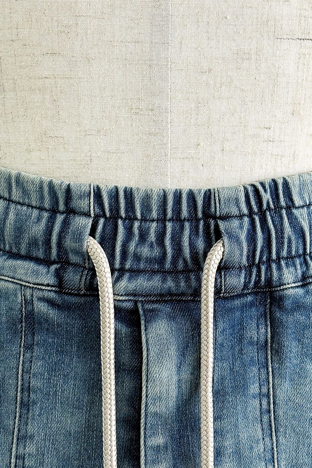 サルエルカーゴスキニーデニム / Indigo Denim Cargo Sarouel Skinny / インディゴ / ag-6036-2