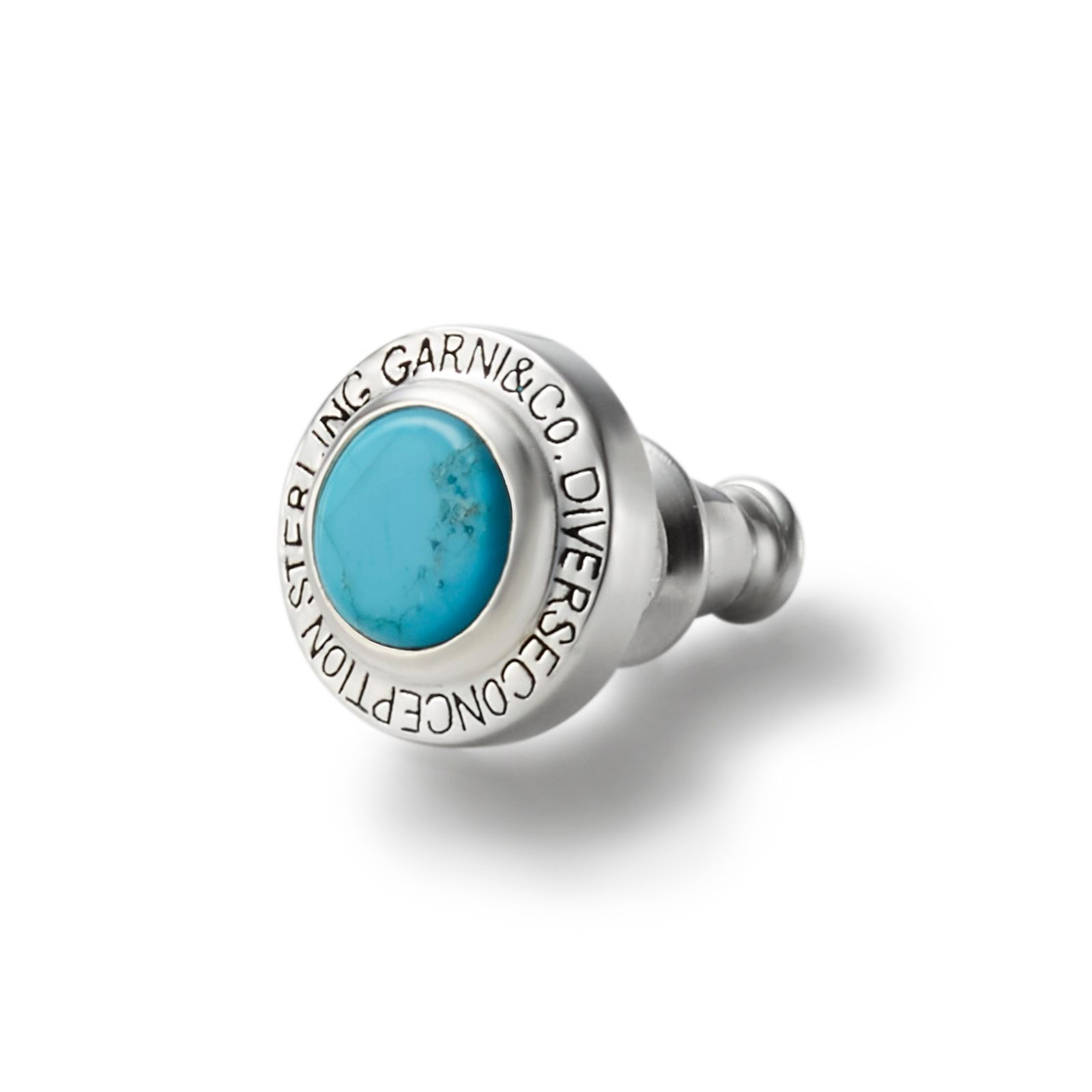 Round Stone Pierce / ブルー