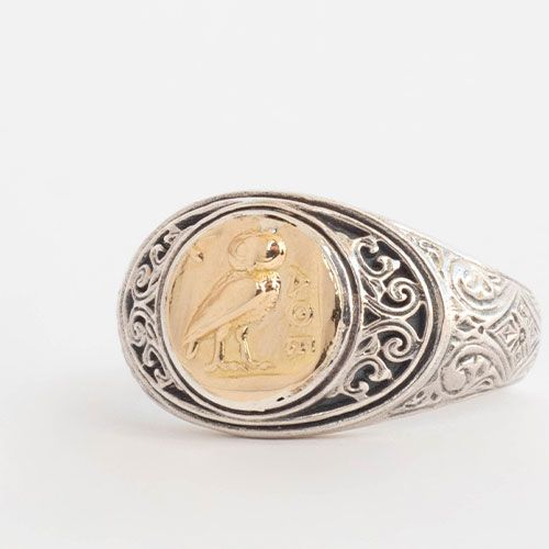 Owl Symbol Ring / GR063