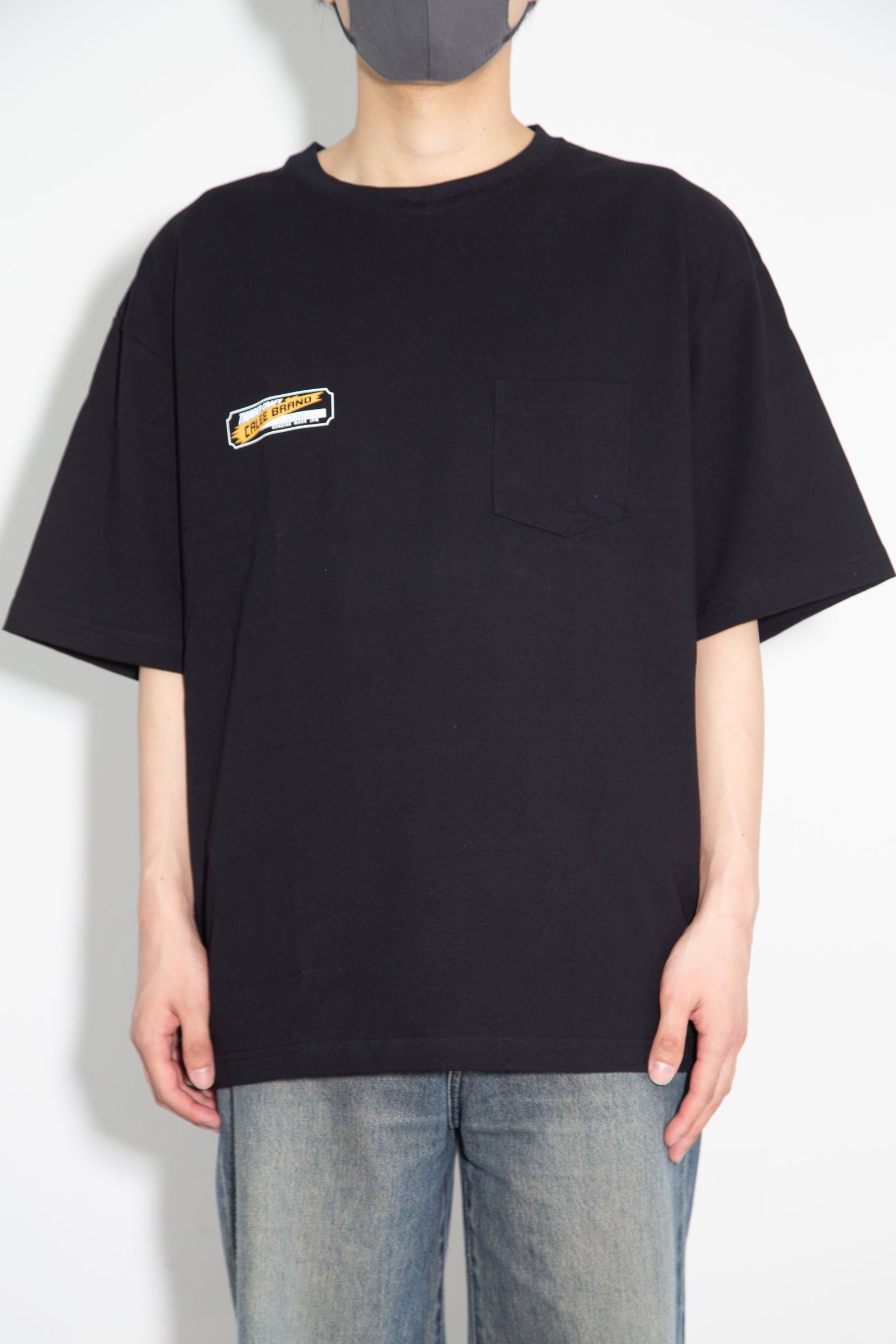VINTAGE TYPE THUNDER CRAFT POCKET TEE / ブラック