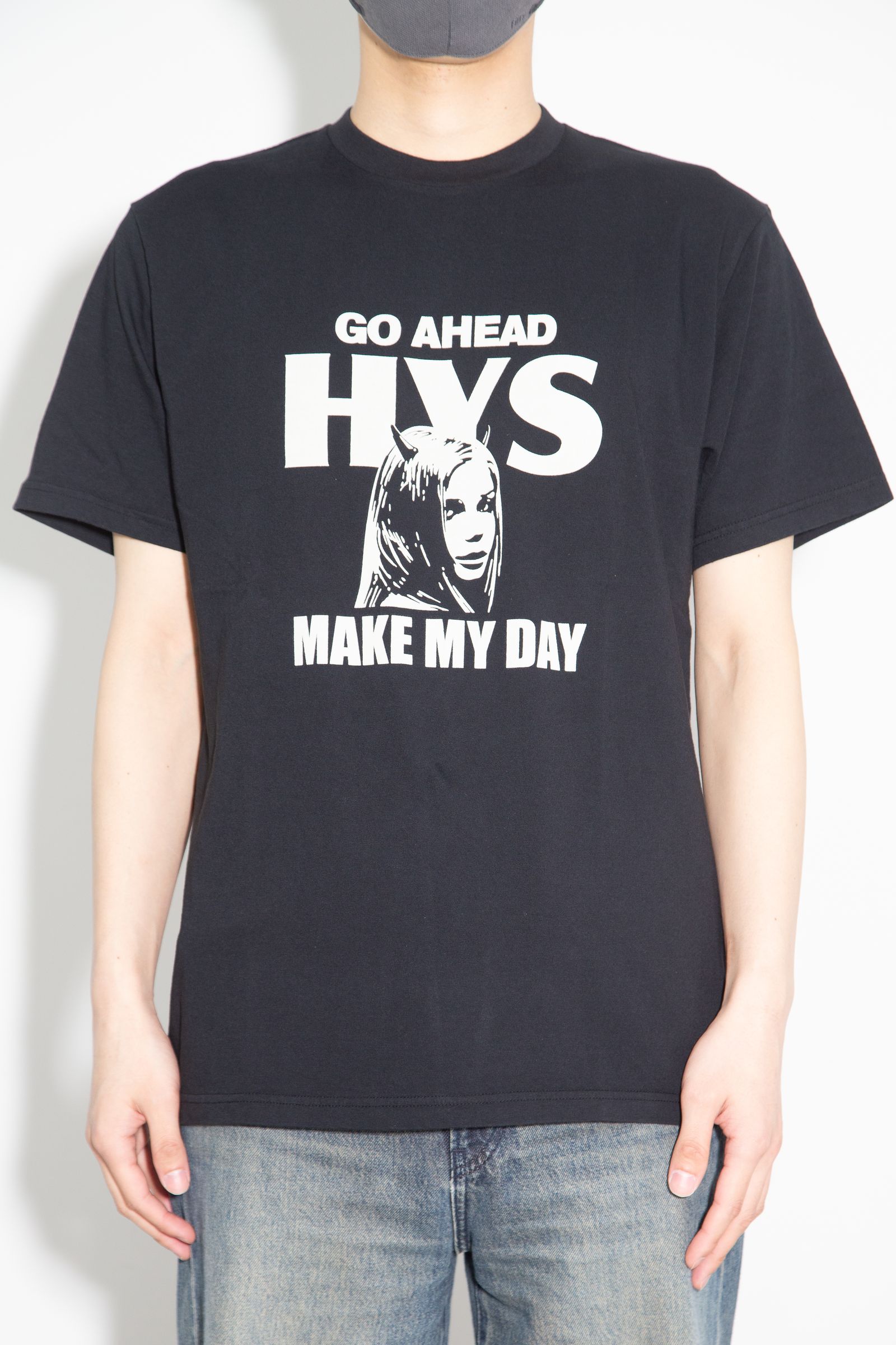 MAKE MY DAY Tシャツ / ブラック