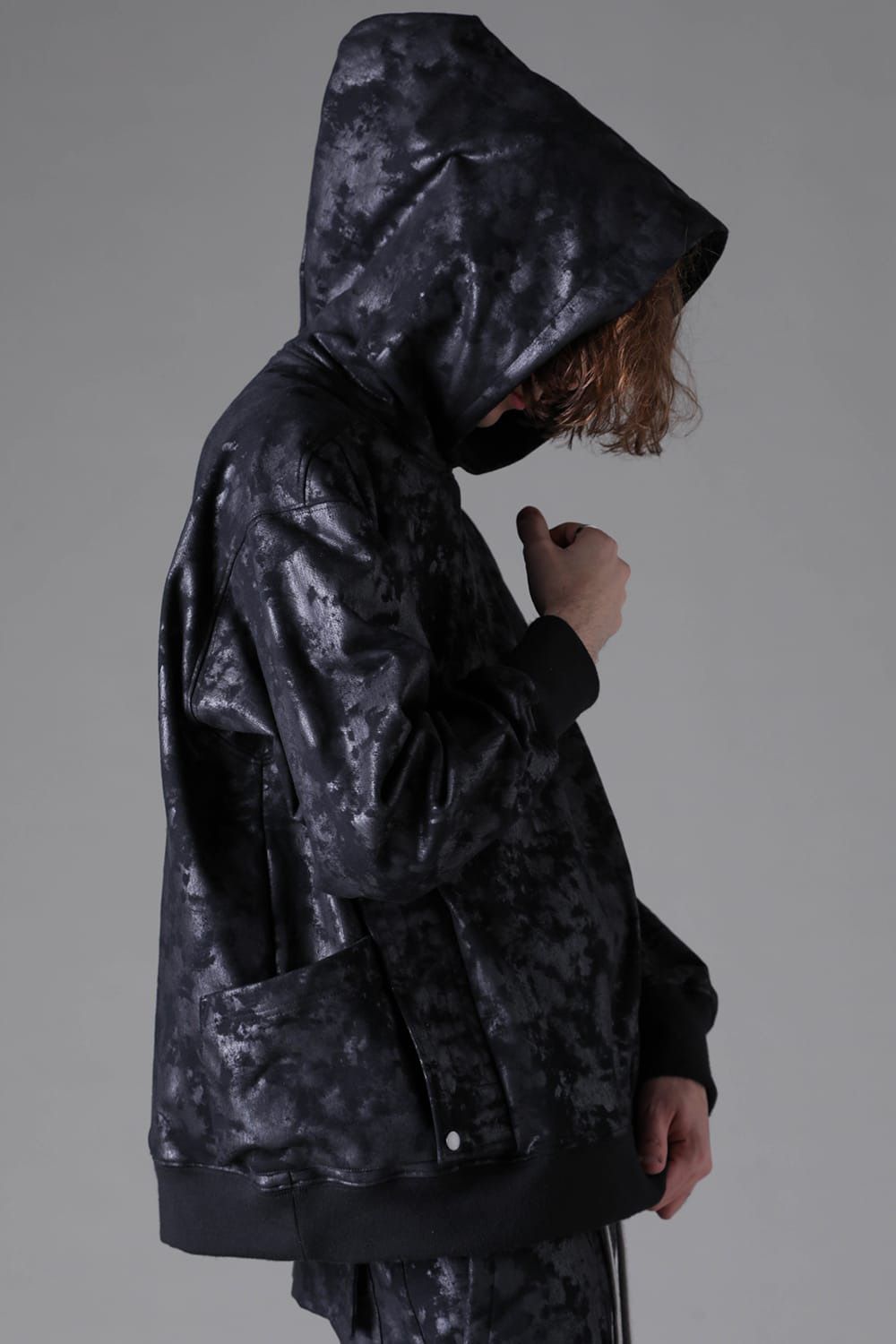 Sweat Cargo Hoodie Pullover