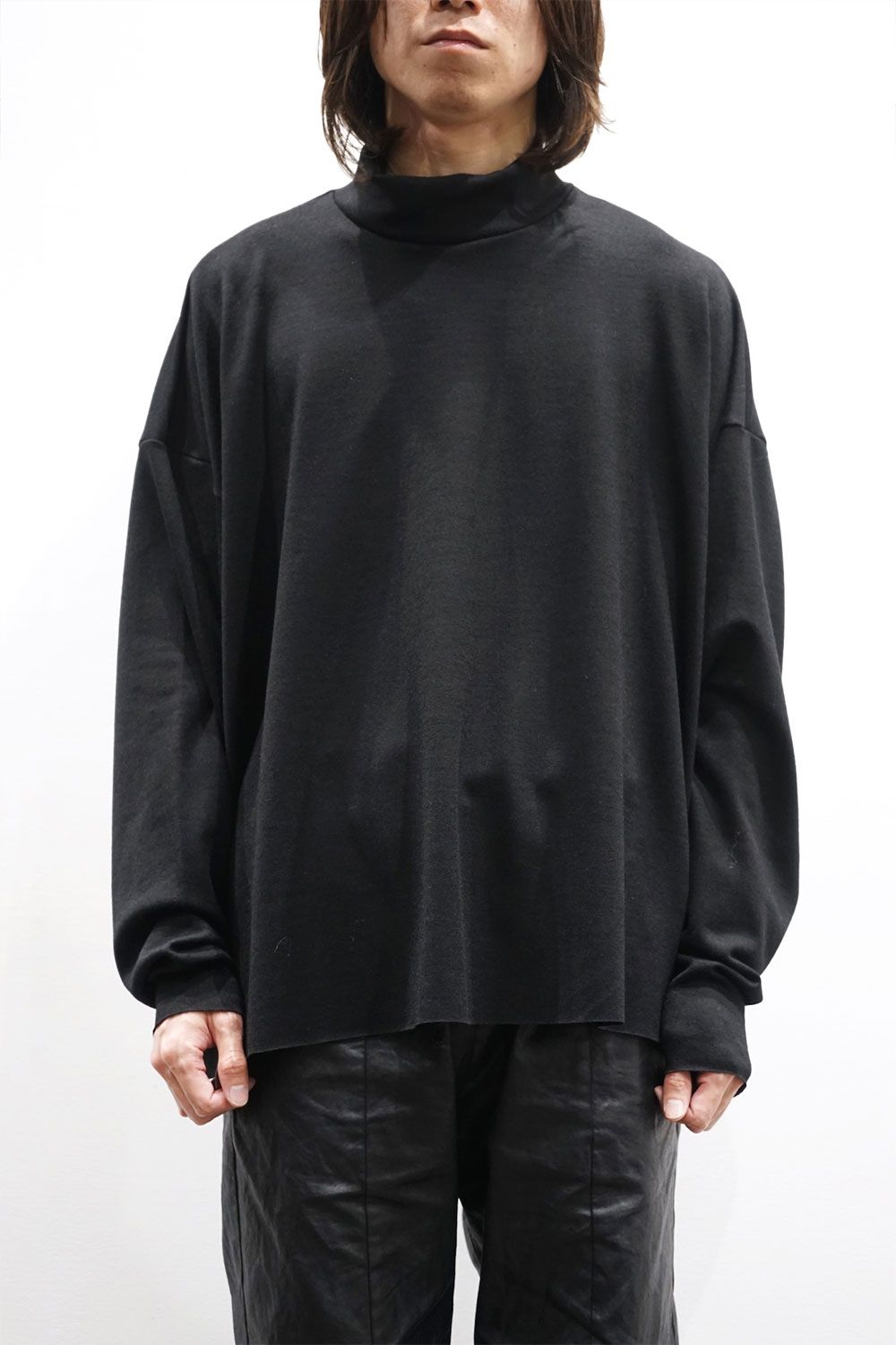 oversized knit pullover