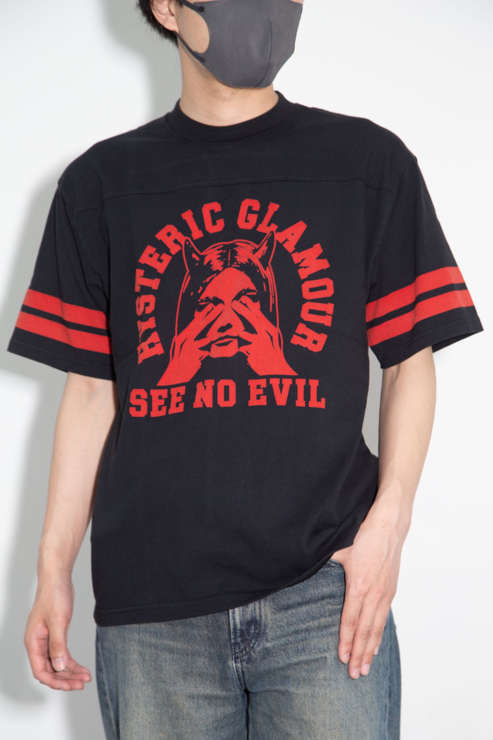 SEE NO EVIL Tシャツ / ブラック