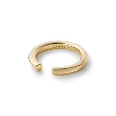Crockery Hoop Earcuff - M - GOLD