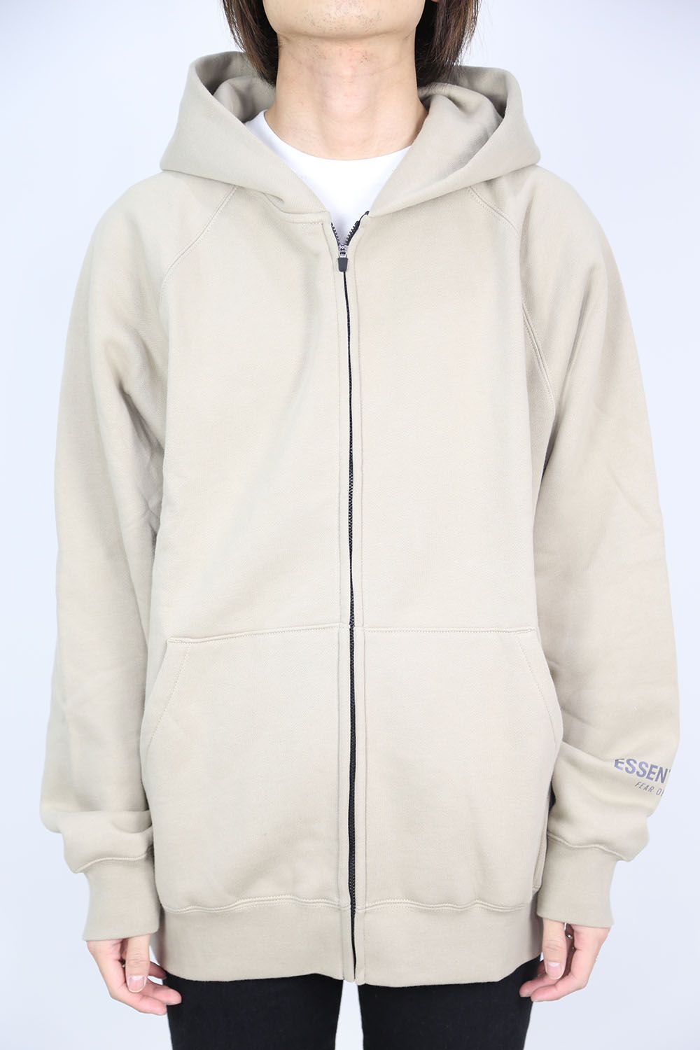 FOG ESSENTIALS - FULL ZIP HOODIE / ブラック | Tempt