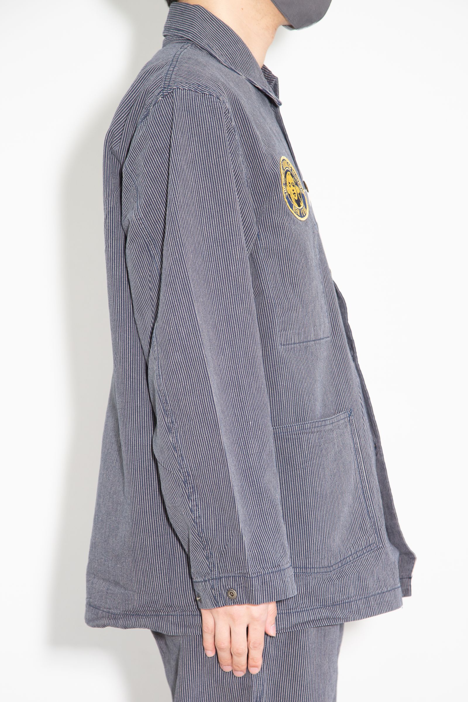 HYSTERIC ECHO DREAM刺繍 カバーオールジャケット / インディゴ