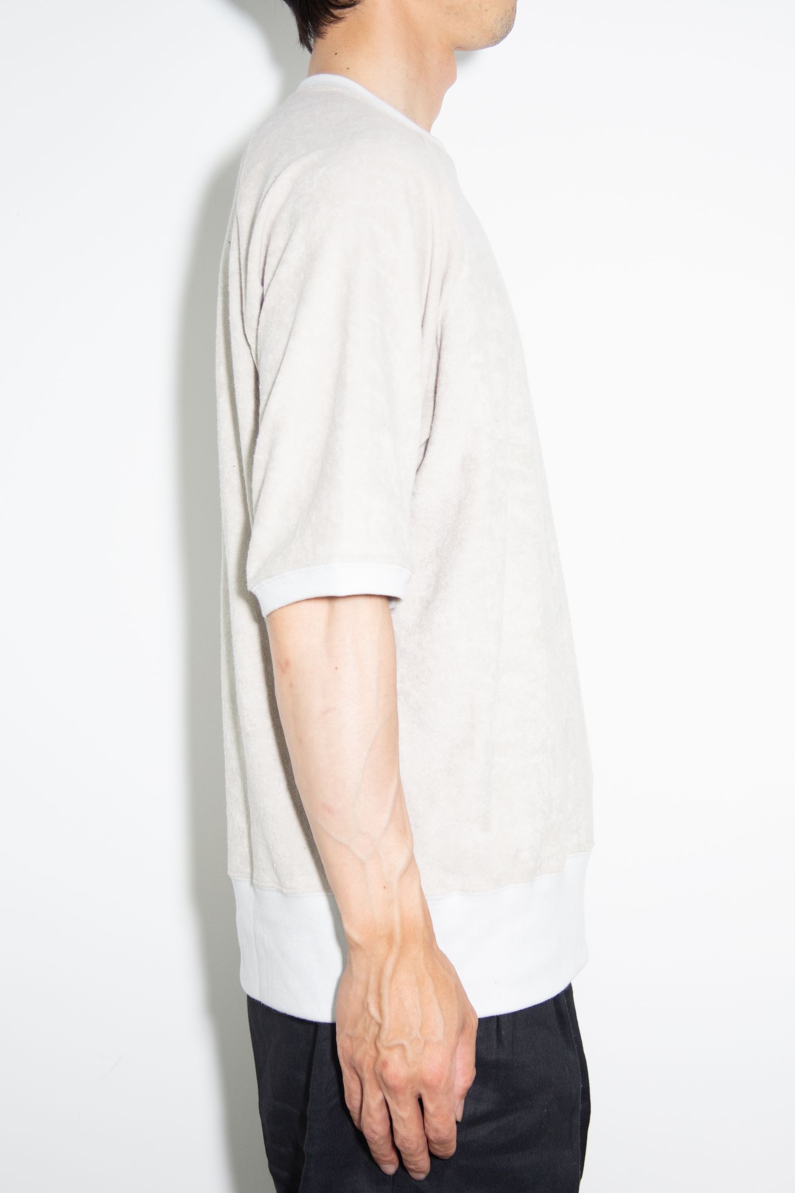 PILE harf sleave / グレージュ