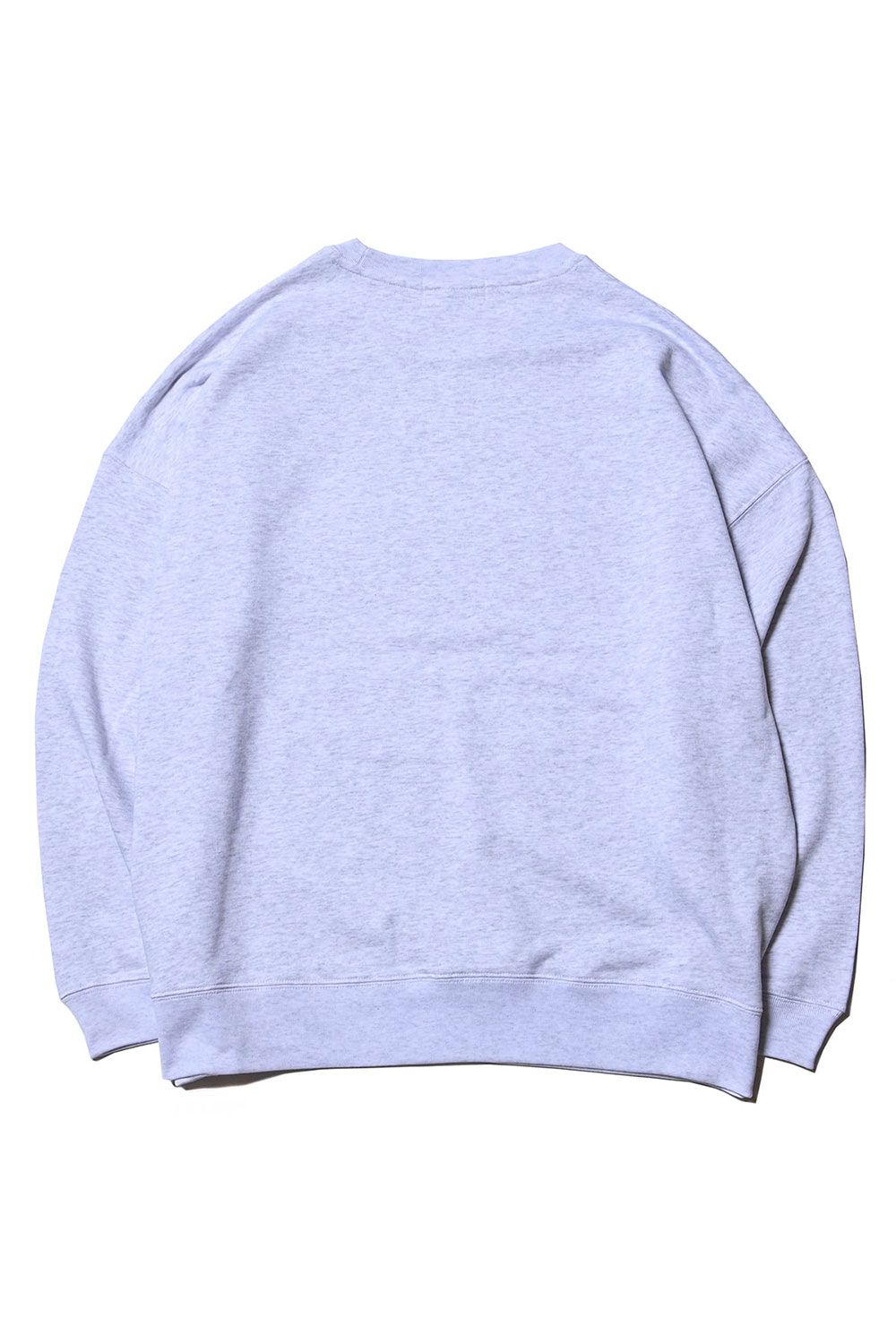 CLASSIC LOCAL LOGO DROP SHOULDER CREW NECK SWEAT / グレー