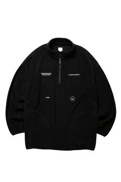 FLEECE HALF ZIP / ブラック
