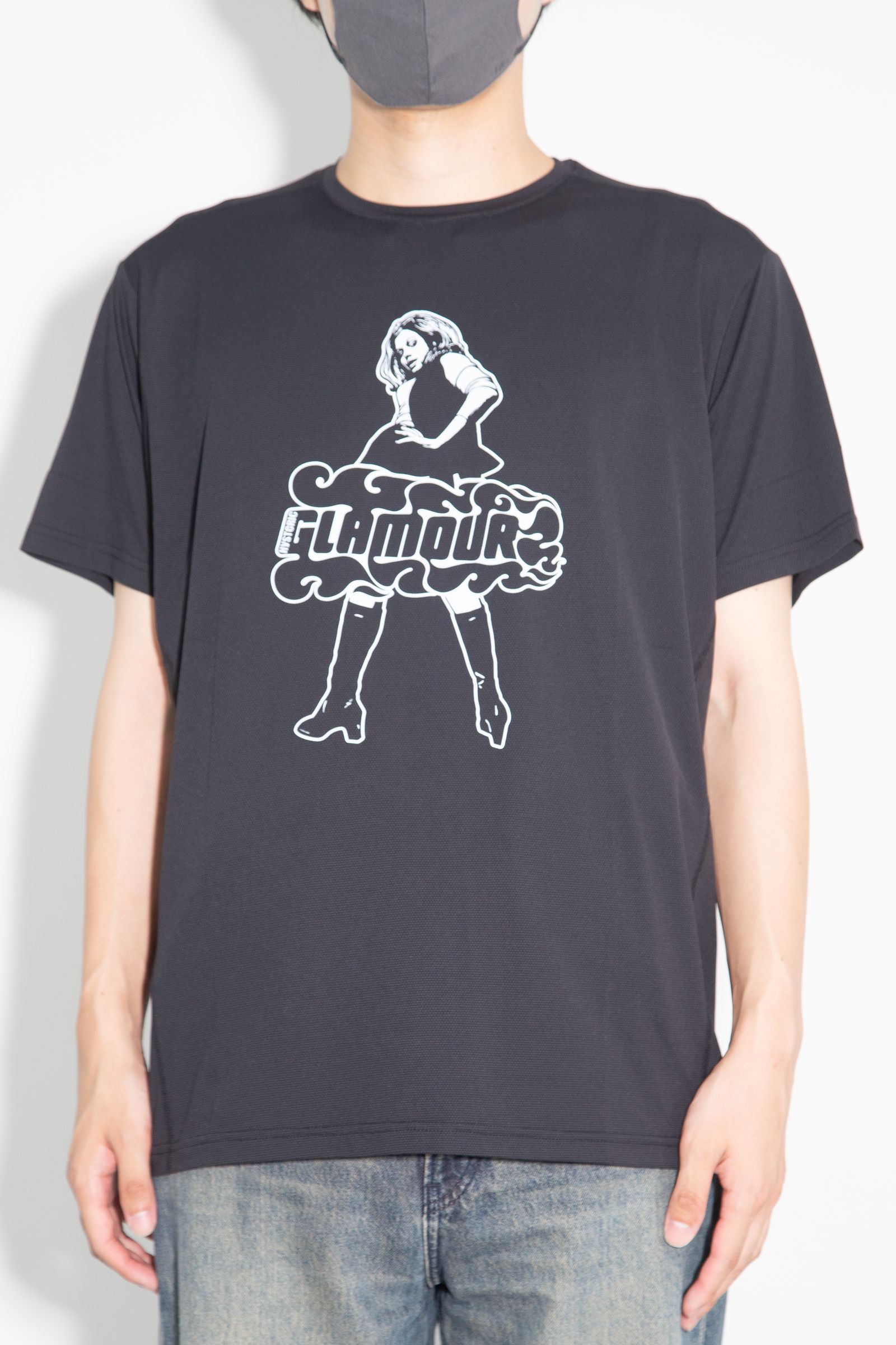 VIXEN GIRL ファンクショナルTシャツ / ブラック