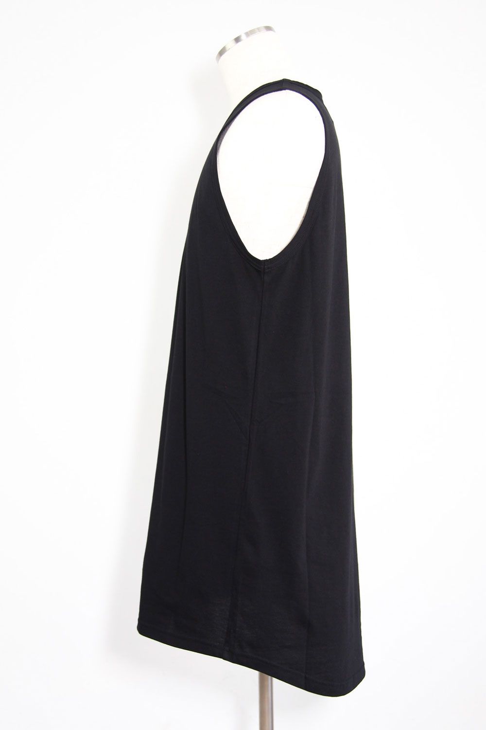 ロングタンクトップ / Long Tank Top / ブラック / ag-6083-1