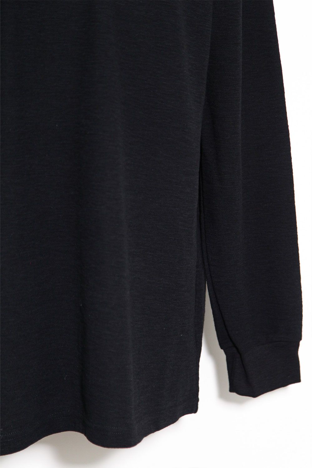 サーフニットリラックスフィットカットソー / Surf Knit Pullover / ブラック / ag-6082