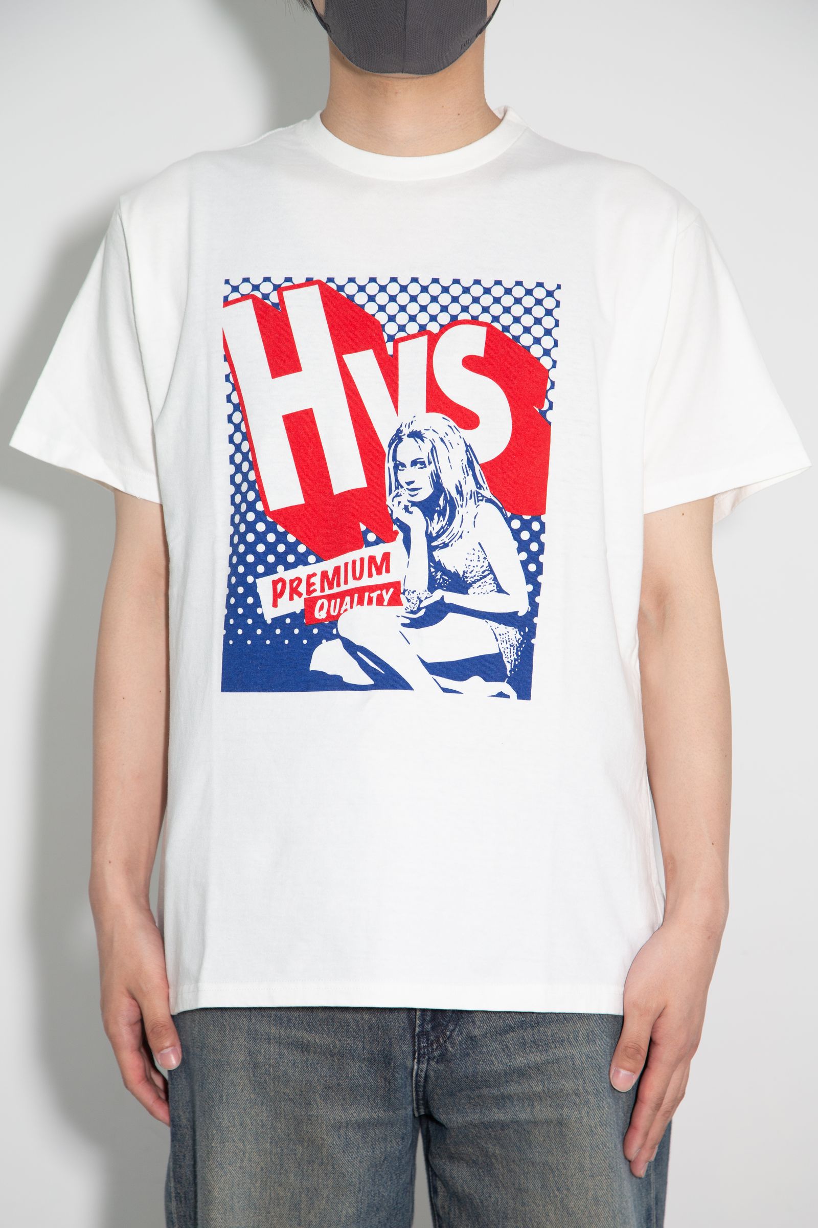 HYSTERIC GLAMOUR - HYS SURF PREMIUM QUALITY Tシャツ / ホワイト | Tempt