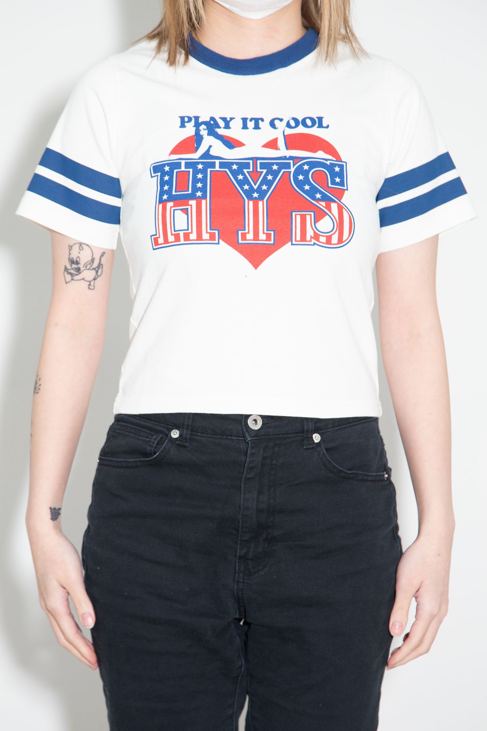 PLAY IT COOL Tシャツ / ホワイト