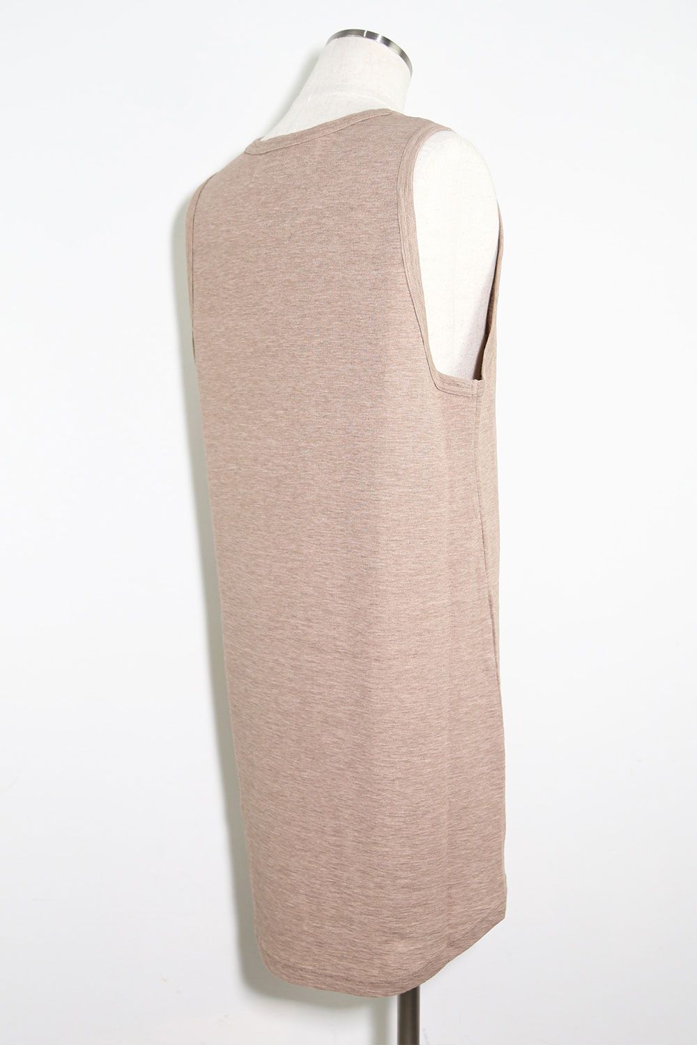 サーフニットロングタンクトップ / Surf Knit Long Tank Top / ベージュ / ag-6083-4