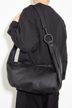 GUIDI CALF SHOULDER BAG【LARGE】 / ブラック
