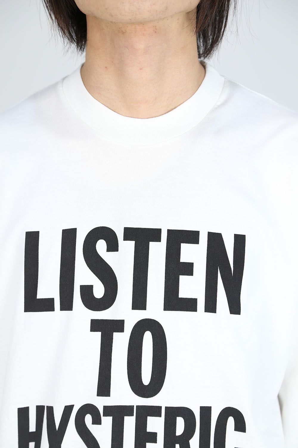LISTEN TO HG Tシャツ / ホワイト