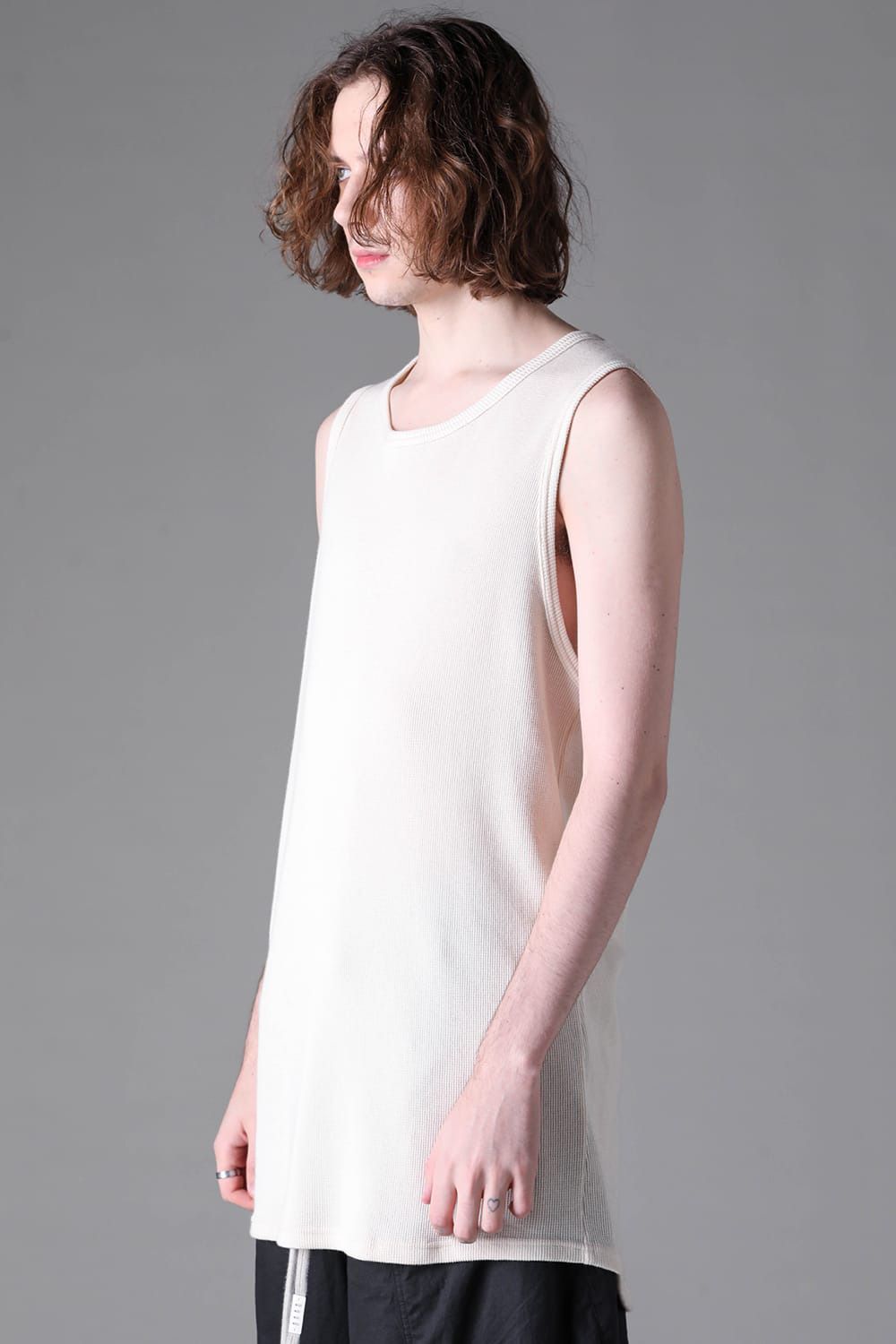 Back-Printed Waffle Jersey Log Sleeve