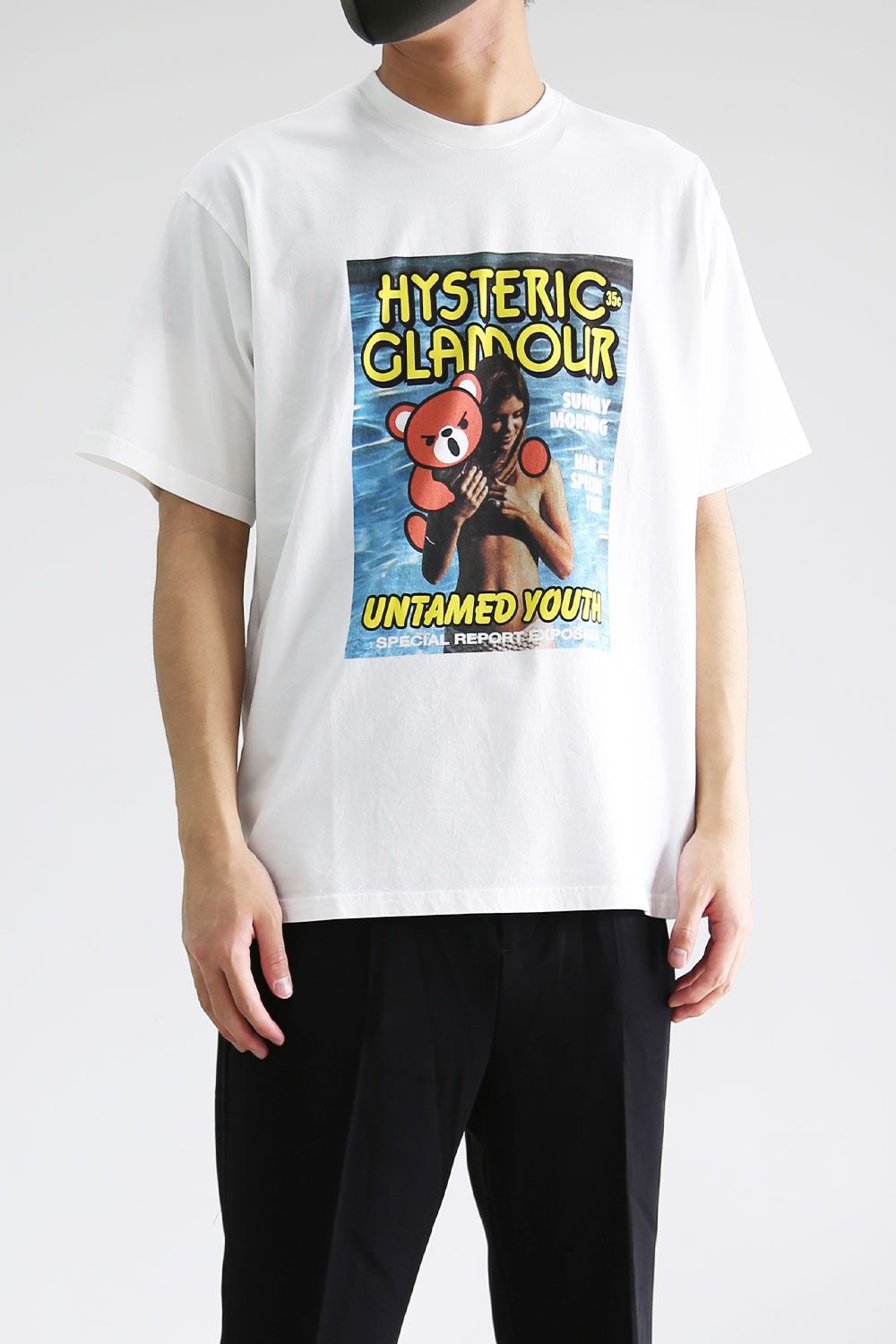 HYSTERIC GLAMOUR - SPECIAL TIME Tシャツ / ホワイト | Tempt