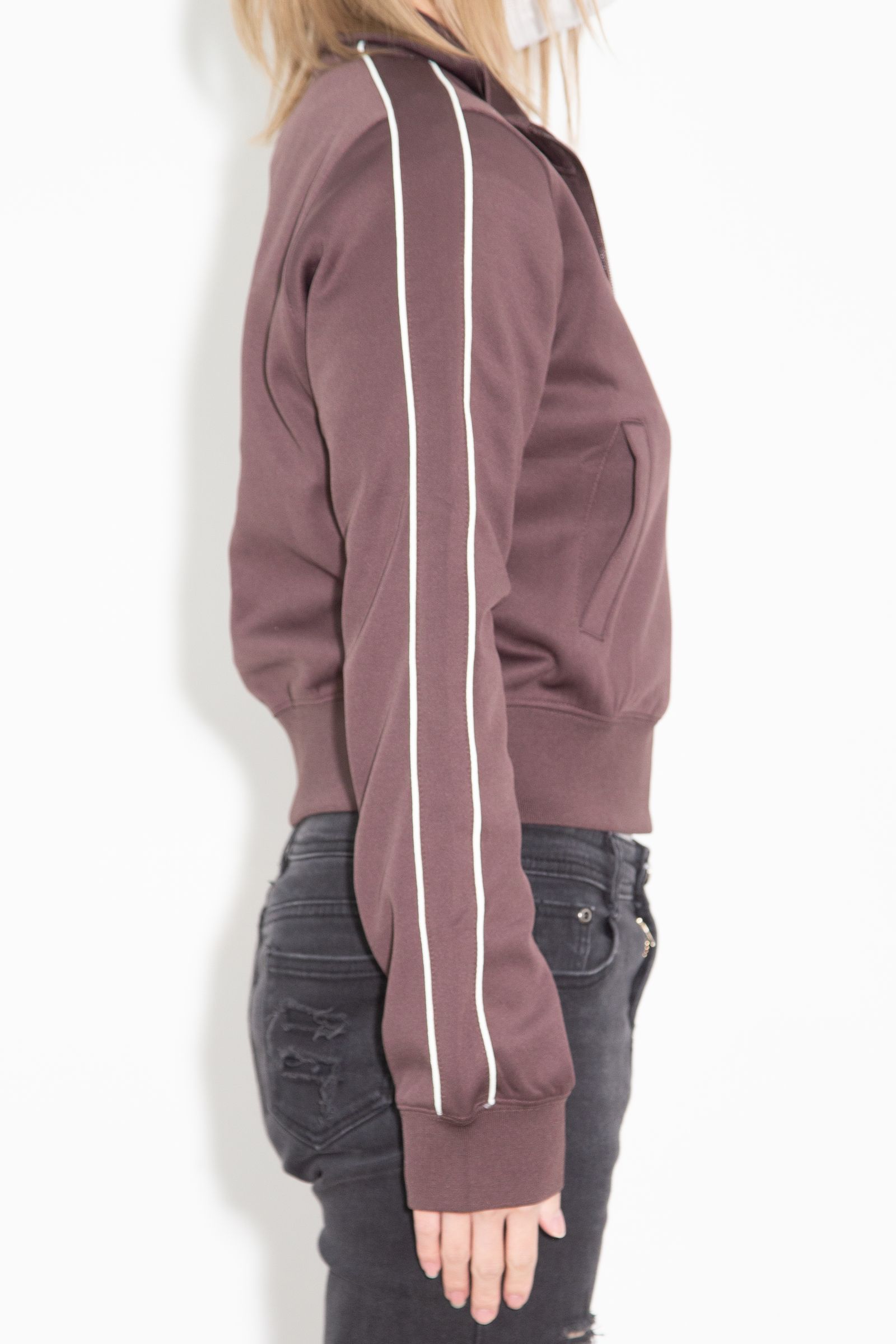 ［ラスト1点 サイズM］STAR AND FACE COMPACT TRACK JACKET / ブラウン