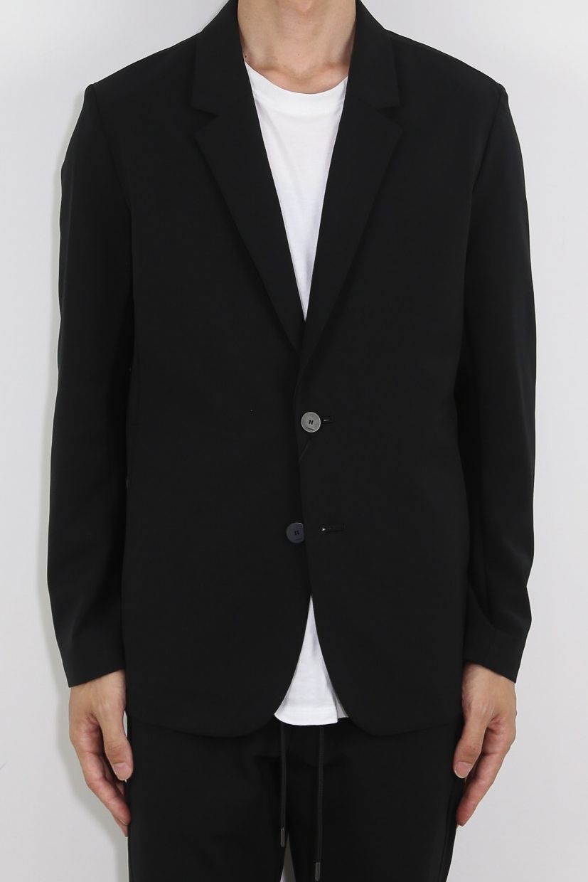 SOLOTEX DOUBLE CLOTH 2B JACKET / ブラック