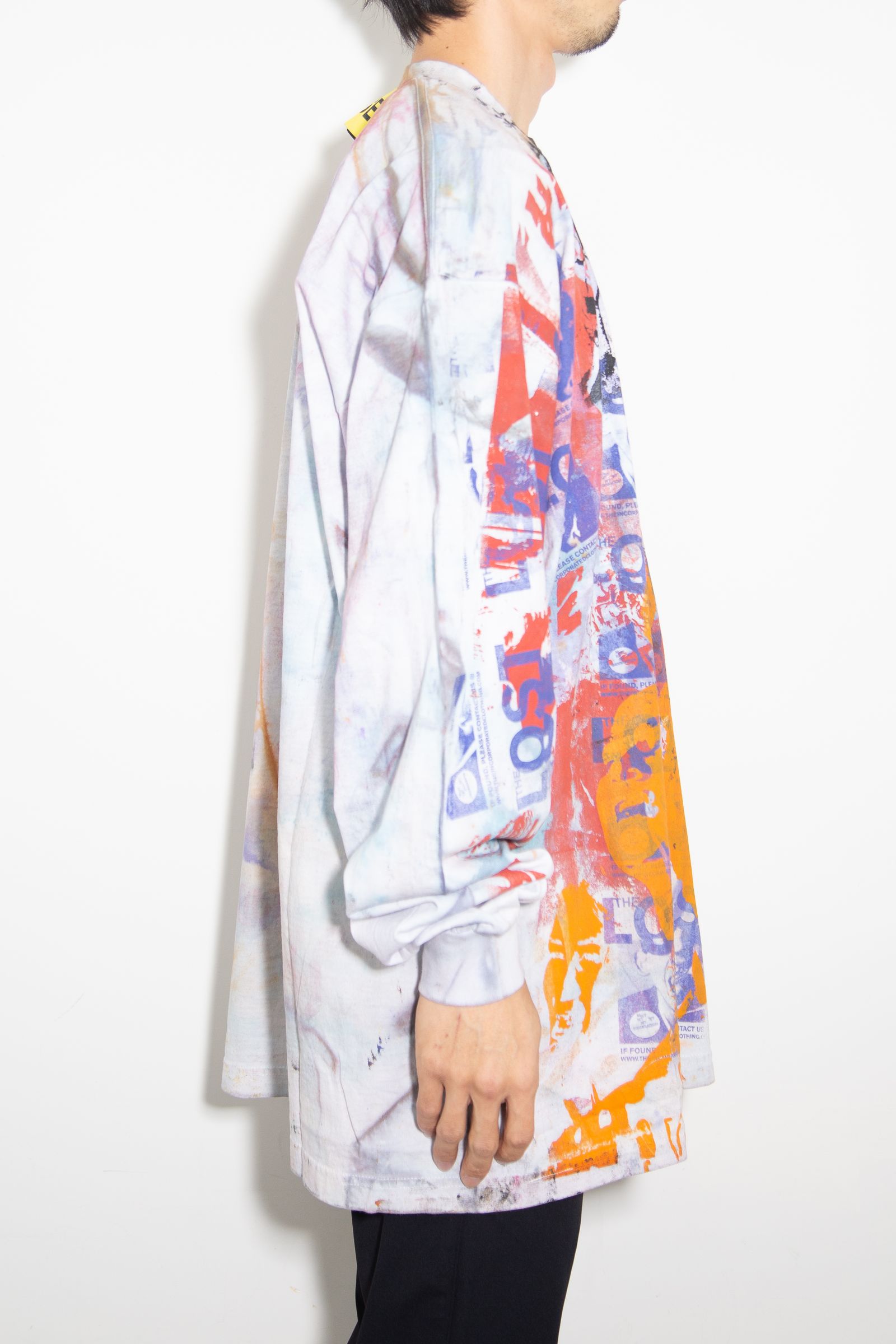 USED LS T- SHIRT  / タイダイ 3