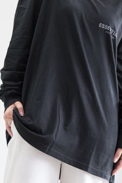 21FW 1POINT LOGO LS TEE / ブラック