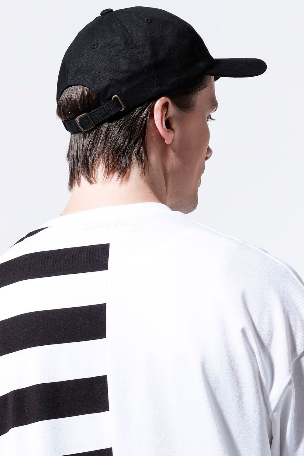 CAP TYPE B / ブラック×ホワイト、ブラック