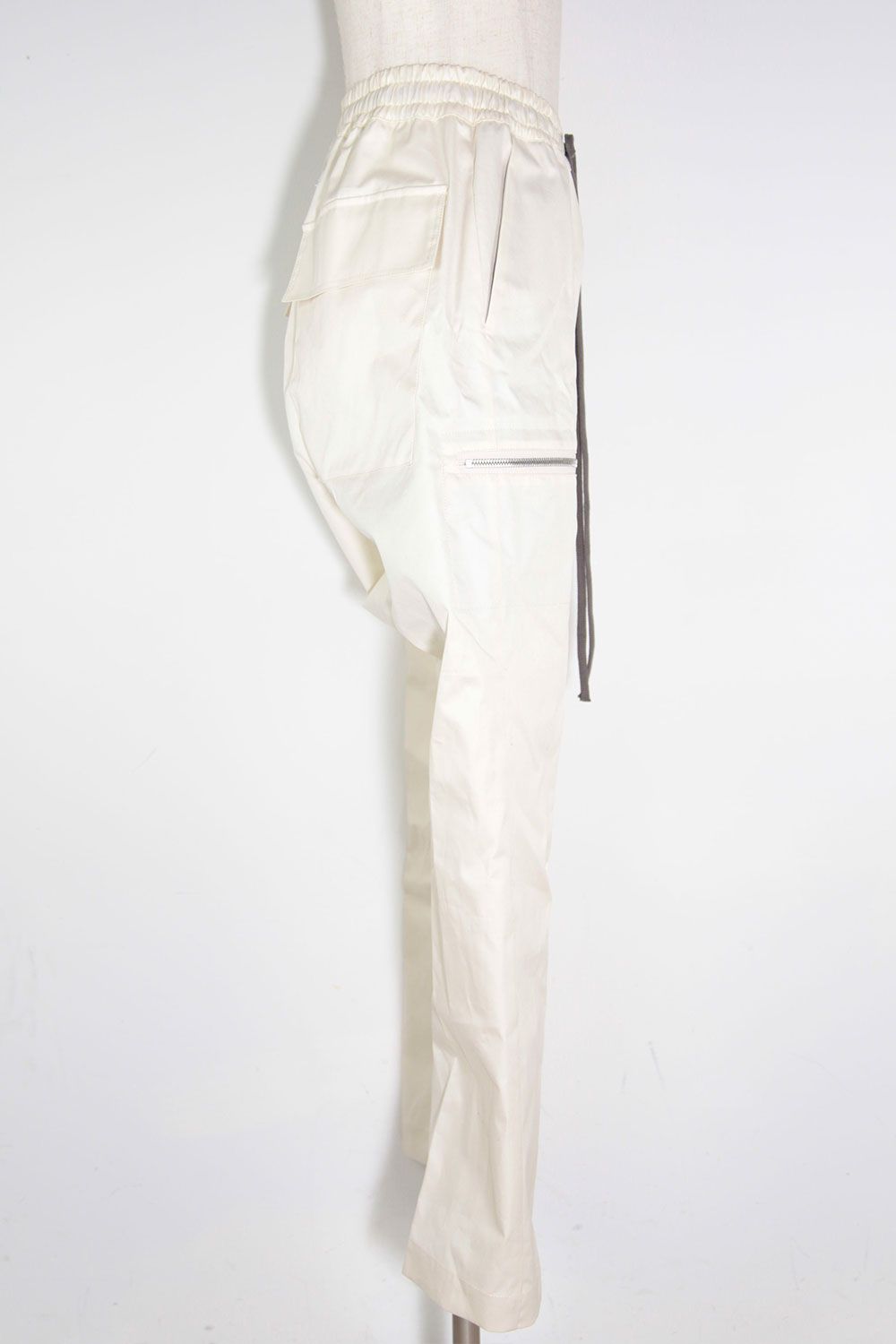サイドジップワイドパンツ / Side Zip Long Pants / アイボリー