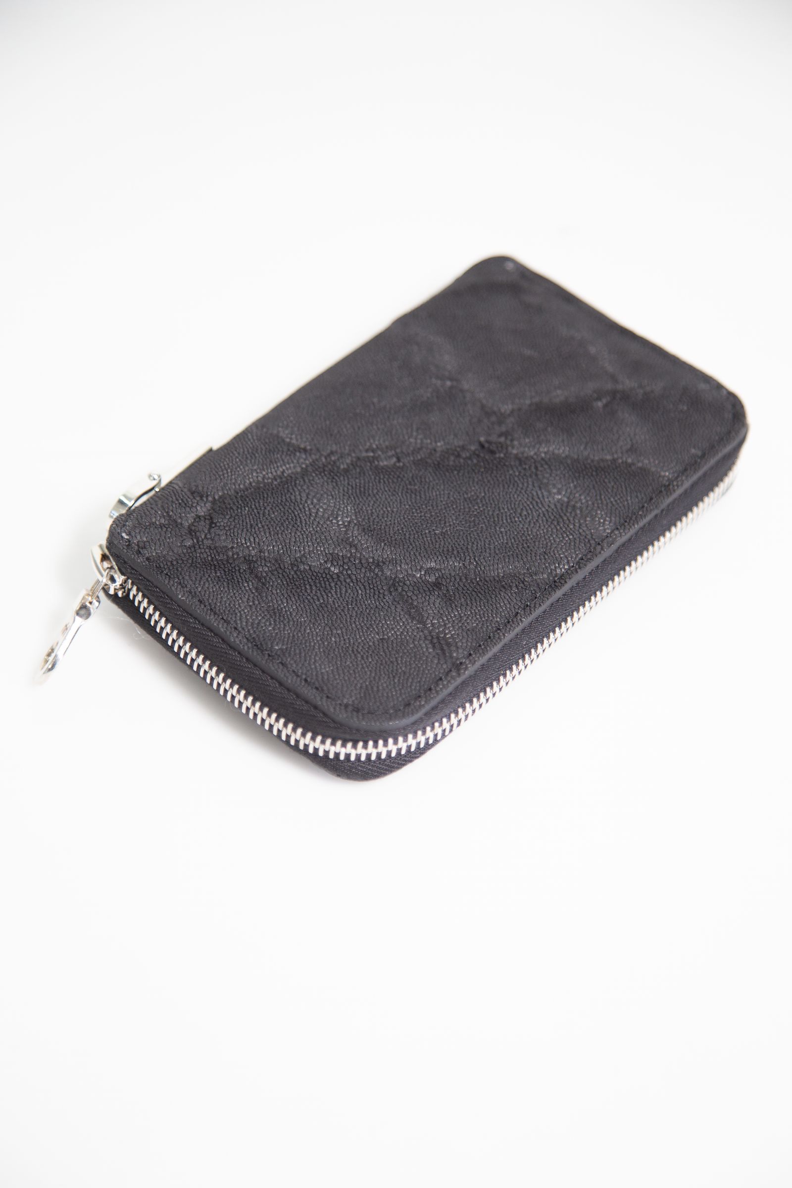 [887-05] ELEPHANT MEDIUM ROUND FASTNER WALLET / ブラック