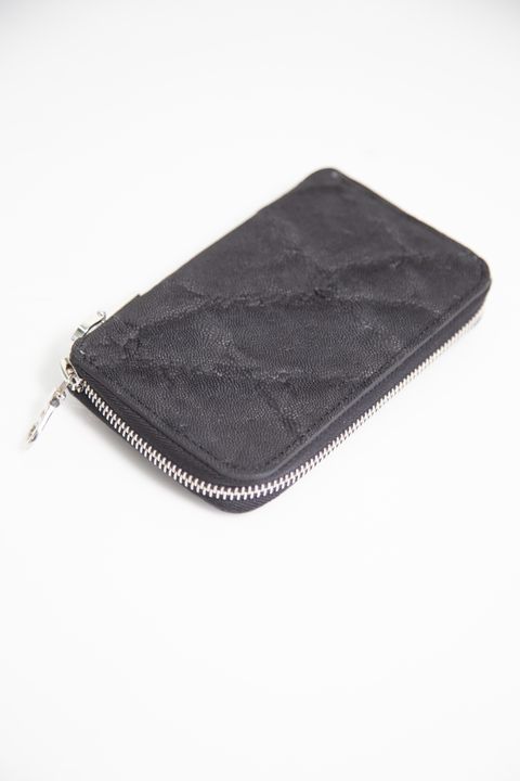 [887-05] ELEPHANT MEDIUM ROUND FASTNER WALLET / ブラック