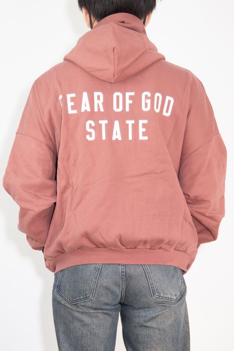 24FW HEAVY WEIGHT FULL ZIP HOODIE / クリムゾン